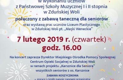 Karsznice dla Seniora – Koncert Karnawałowy Karsznice dla Seniora – Koncert Karnawałowy