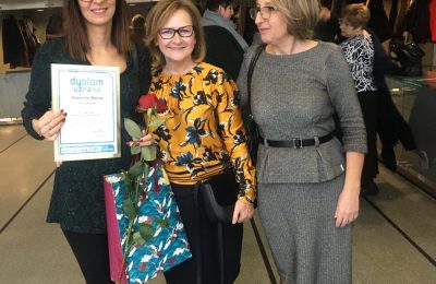 Wyróżnienie i nagroda dla Pani Katarzyny Balzam w konkursie Pracownik Socjalny Województwa Łódzkiego Roku 2019 Wyróżnienie i nagroda dla Pani Katarzyny Balzam w konkursie Pracownik Socjalny Województwa Łódzkiego Roku 2019