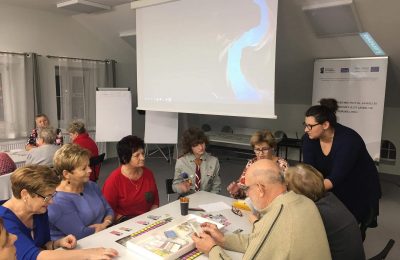 Seniorzy czynnie uczestniczą w pilotażowym działaniu Seniorzy czynnie uczestniczą w pilotażowym działaniu