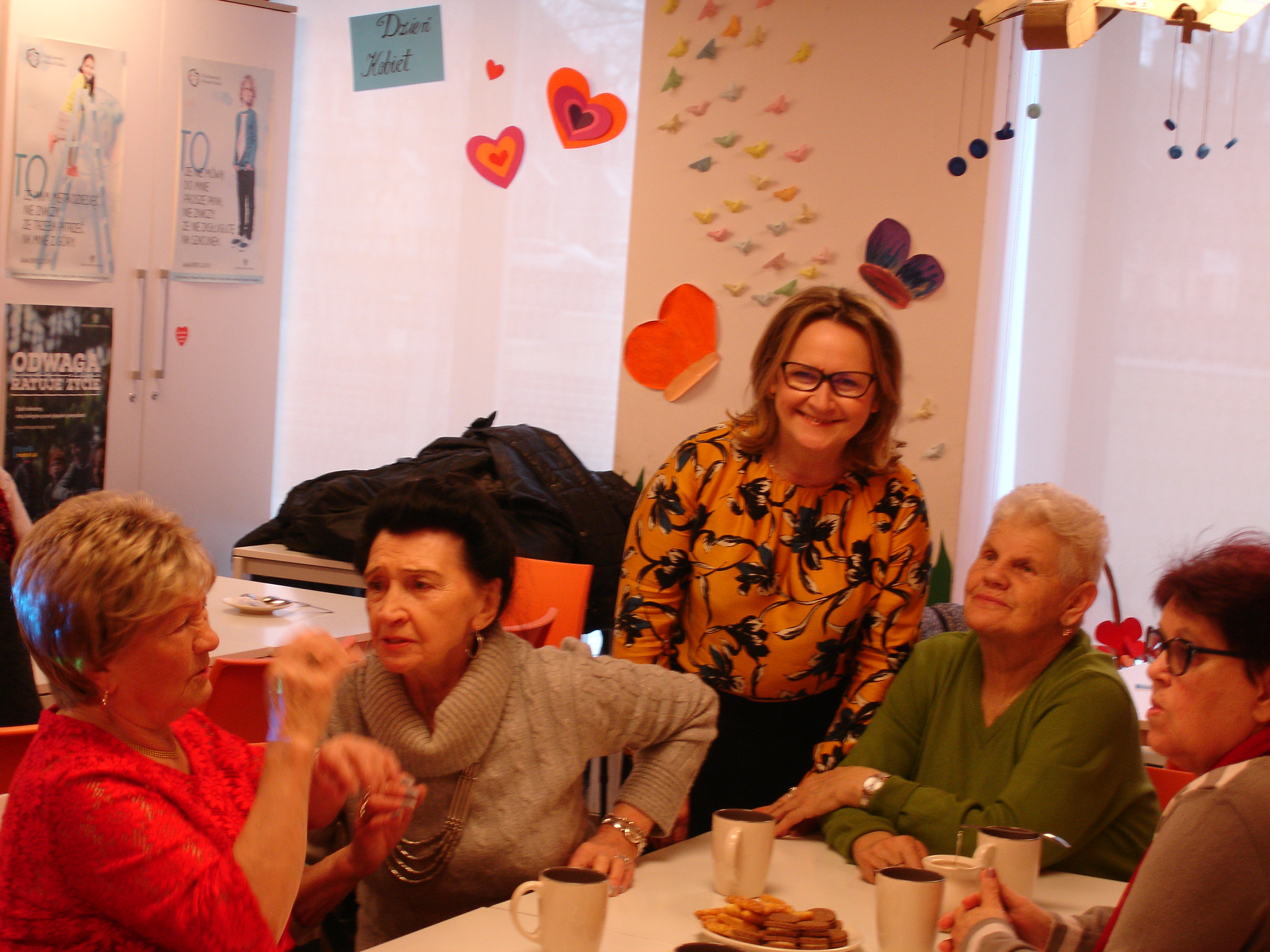Spotkanie pracowników ZUS  z członkami Klubu „Uśmiech Seniora”