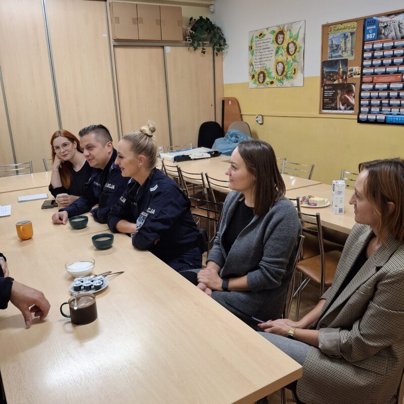 Spotkanie w ramach projektu pt. „Bezpieczny rejon”