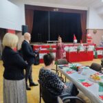 Powitanie Kubów Seniora: „Lokomotywa 60+” i „Uśmiech Seniora” przez przewodniczącą klubu